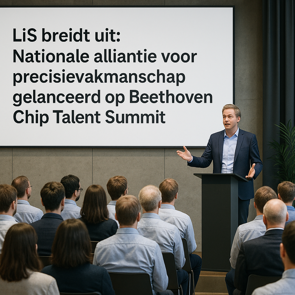 LiS breidt uit: Nationale alliantie voor precisievakmanschap gelanceerd op Beethoven Chip Talent Summit LiS breidt uit: Nationale alliantie voor precisievakmanschap gelanceerd op Beethoven Chip Talent Summit